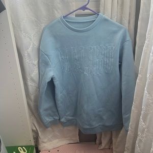 Blue Malibu Crewneck